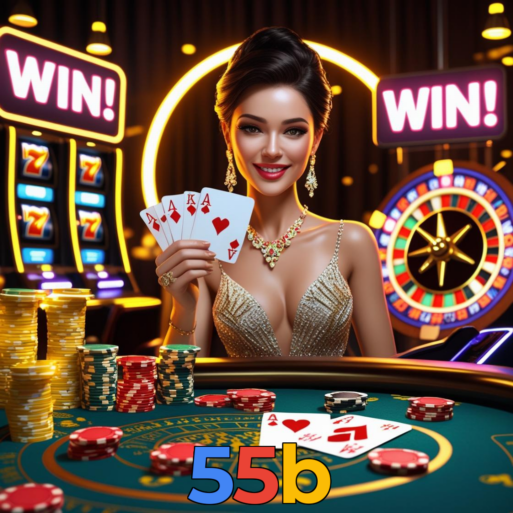 55b：Jogue agora nas melhores slots e ganhe prêmios fantásticos!